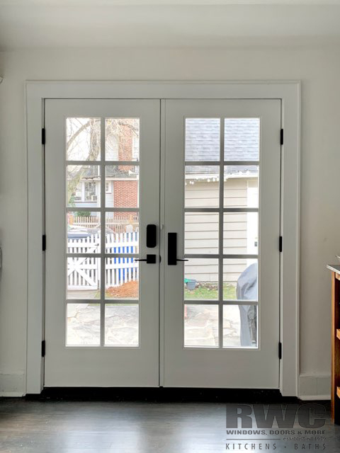 Convert window into exterior door , can you convert a window into a door , windows and doors nj , exterior doors nj , french doors , sliding door , double hung , living space