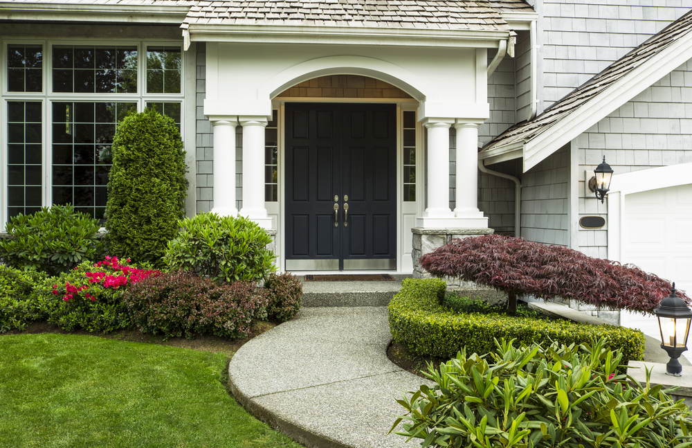 Modern front door hardware