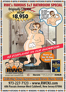 5x7 bathroom special promotion
