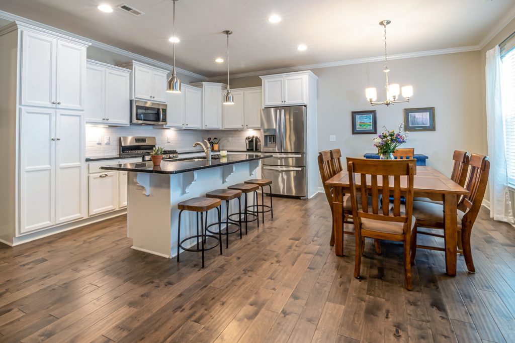 Kitchen island ideas , kitchen island spacing requirements , is my kitchen big enough for an island , kitchen island size , granite countertops , breakfast bar , decor , design
