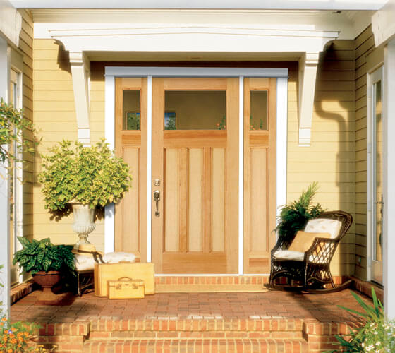 Jeldwen Wood Entry Door