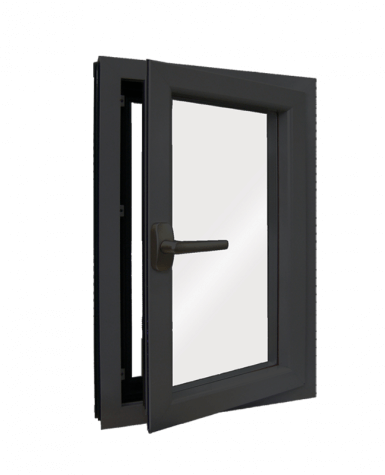Crystal Series 8800 Aluminum In-Swing Windows